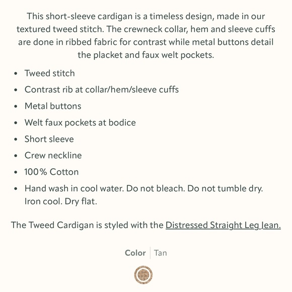 Rachel Parcell Tweed Cardigan - Picture 6 of 6